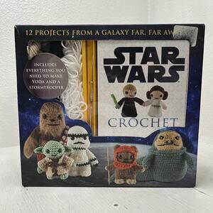Star Wars Crochet (Crochet Kits) - Hardcover By Collin, Lucy - NEW CRAFT SET